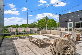 Rooftop deck
